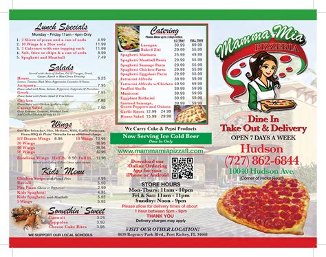 mama mia pizza and grill menu|mama mia menu with prices.